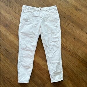 Levi Strauss White Signature Modern Skinny Size 14 W32 Jeans Preowned
